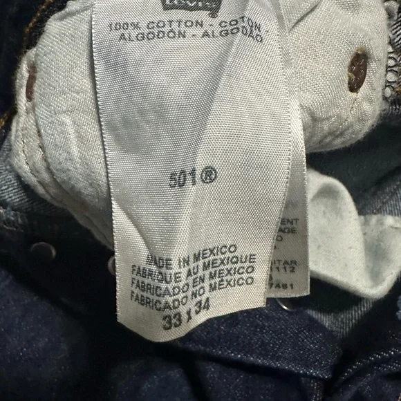 Men’s Levi’s 501 jeans - Picture 3 of 4